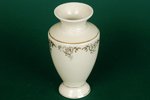 vase, ivory colour, J.K. Jessen manufactory, Riga (Latvia), 1930, 9.5 cm...