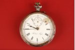kabatas pulkstenis, "Paul Buhre", d=54 mm, Krievijas impērija, 20. gs. sākums, sudrabs, 84 prove, ne...