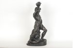 statuete, "Hercules", čuguns, h=38.5 cm, svars ~5640 g., Krievijas impērija, Kasli, 20. gs. sākums...