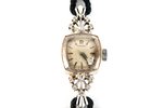 наручные часы, "Omega", 12 бриллиантов, Швейцария, 20-30е годы 20го века, золото, 585 проба...