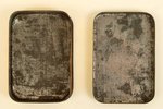 box, "Homeland", sweets, E. Mezhits, metal, Latvia, 1930, 1.5 x 5.5 x 8 cm...
