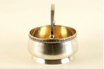 candy-bowl, silver, 875 standard, 187 g, the 20-30ties of 20th cent., Riga, Latvia...
