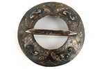 "Sakta", silver, 875 standard, 11.6 g., the 20-30ties of 20th cent., Latvia, 5.9 cm...