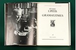 Pēteris Upītis, "Grāmatzīmes", 1989, Riga, 183 pages...