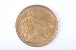 medal, Emperor Alexander III, in memory of Russian exhibition in Moscow, Russia, 1882, 46 mm, 43.95...