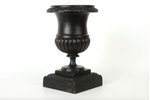 cup, cast iron, 15 x 8 cm, weight ~850 g., Russia, Kasli, 1904, moulder M.Teplyakov...