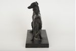статуэтка, Собака, чугун, 11 см, вес 780 г., СССР, Касли, 1957 г....