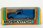 car model, Moskvitch pickup cab, industrial conversion, metal, USSR, ~ 1990...