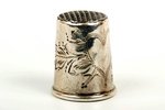 thimble, silver, 84 standard, 3.9 g, the beginning of the 20th cent., Russia...
