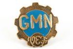 знак, ВЕФ GMN главный отдел механизации, Латвия, СССР, 60е-80е годы 20-го века...