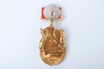 badge, Honourable railwayman, №133491, USSR, 40 х 29 mm...