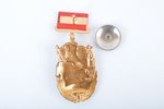 badge, Honourable railwayman, №133491, USSR, 40 х 29 mm...