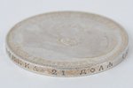 1 rublis, 1897 g., AG, Krievijas Impērija, 19.93 g, d = 34 mm...