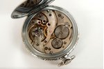 kabatas pulkstenis, "Moser", Šveice, 20 gs. 20-30tie gadi, metāls...