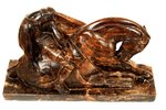 figurine, sculpture - "Fallen rider", gypsum, Riga (Latvia), sculpture's work, molder - Carlis Zale,...