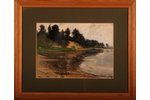 Stunda Ansis (1892-1976), Landscape, 1954, carton, oil, 15 x 21 cm...