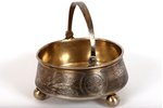candy-bowl, silver, 84 standard, 153 g, 1890, Moscow, Russia...