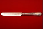 knife, silver, "Khlebnikov", 84 standard, 88 g, ~1898, Moscow, Russia...