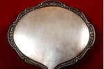 mirror, silver, weight listed with out glass, 875 standard, 232,5 g, ~ 1930, Latvia...