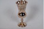 wine glass, silver, 84 standard, 71 g, the 2nd half of the 19th cent., Tula, Russia...