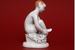 figurine, Boy with a towel, porcelain, USSR, LFZ - Lomonosov porcelain factory, molder - Galina Stol...