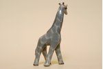 figurine, Giraffe, porcelain, Riga (Latvia), USSR, Riga porcelain factory, the 50ies of 20th cent....
