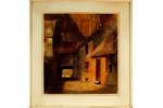 Ozolinsh Valentins (1927), Old Riga, paper, water colour, 53 x 48.5 cm...