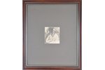 Ubans Konrads  (1893-1981), paper, etching, 12 х 11 cm...