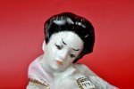 figurine, Chio-chio-san, porcelain, Riga (Latvia), USSR, Riga porcelain factory, molder - Rimma Panc...