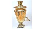 samovar, the factory of Ivan Medvedev in Tula, Russia, the beginning of the 20th cent., weight 5900...