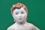 figurine, Skater, porcelain, USSR, LFZ - Lomonosov porcelain factory, the 60ies of 20th cent., 20 cm...