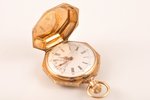 карманные часы, "Perret & Fils", в рабочем состоянии, Швейцария, золото, 56 проба, 30.55 г, вес золо...
