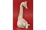 figurine, Giraffe, porcelain, Riga (Latvia), USSR, sculpture's work, molder - Peter Veselov, the 50i...