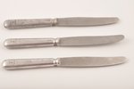 knife, Rostfrei, W.H., 23.5 cm, Germany, the 40ies of 20th cent., 3 psc....