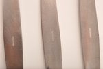 нож, Rostfrei, W.H., 23.5 см, Германия, 40-е годы 20го века, 3 шт....