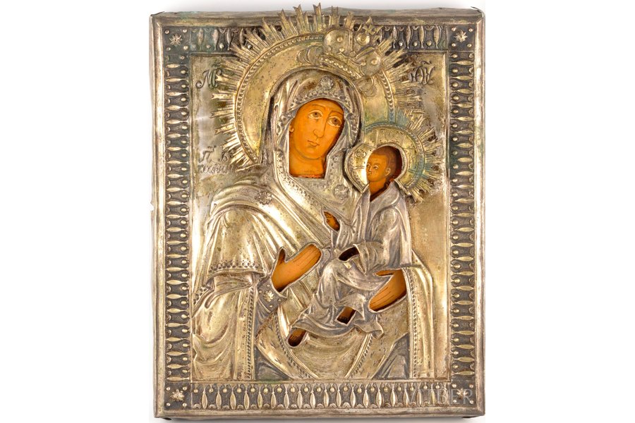 Our Lady of Tikhvin, Russia, the 19th cent., 32.5 x 26.5 cm