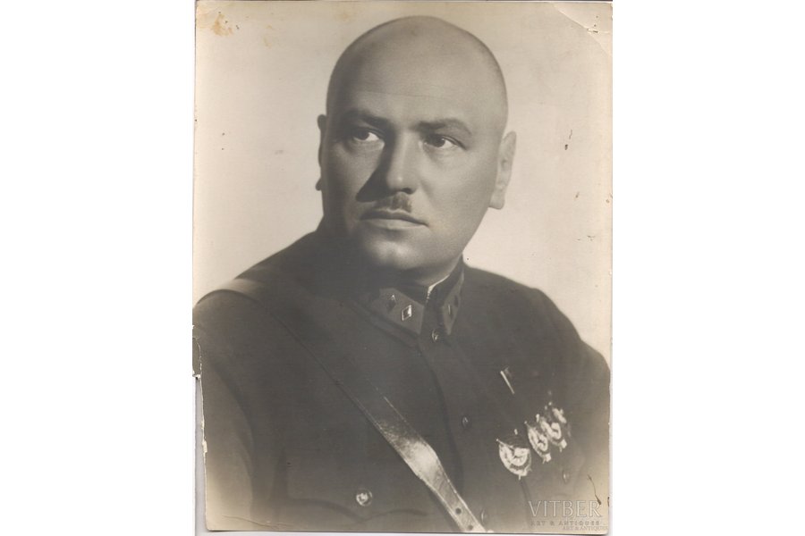 photography, Fedko Ivan Fyodorovich, soviet warlord, 1st rang army commander (1938), Civil war participant. USSR Central elective commission member, USSR Highest counsel 1st convocation deputy, USSR national commissariat of defence Military counsel member (wikipedia materials), 20-30ties of 20th cent., 18 х 23 cm