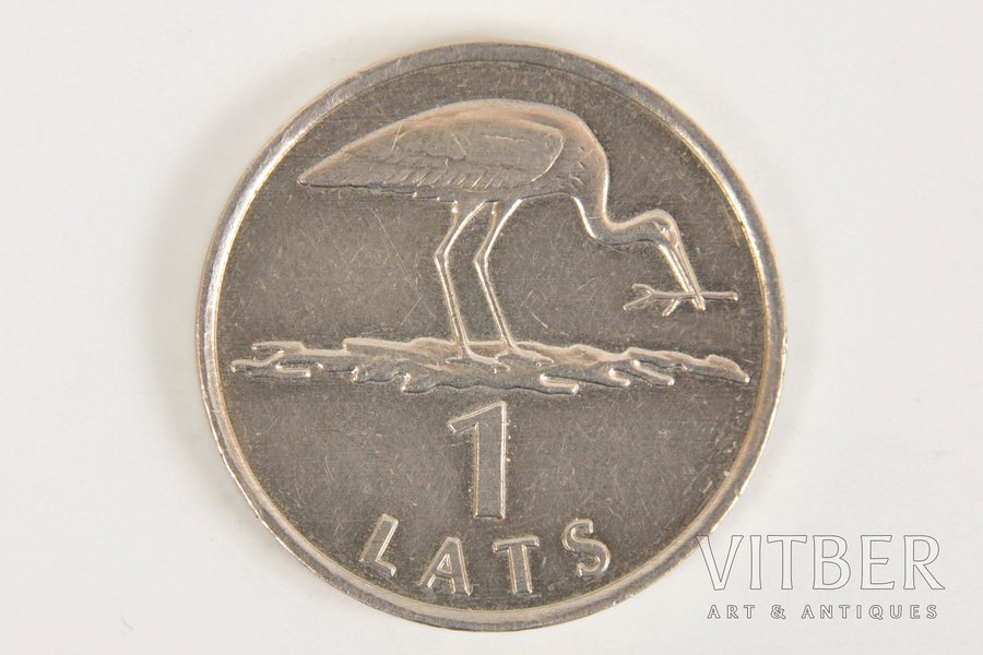 1 лат, 2001 г., Латвия
