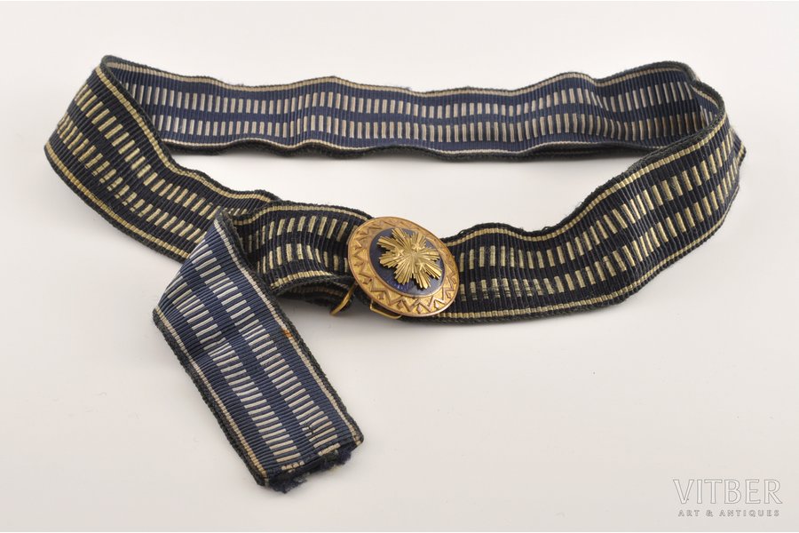 a belt, The army of Latvia, 52 cm, Latvia, the 30ties of 20th cent.