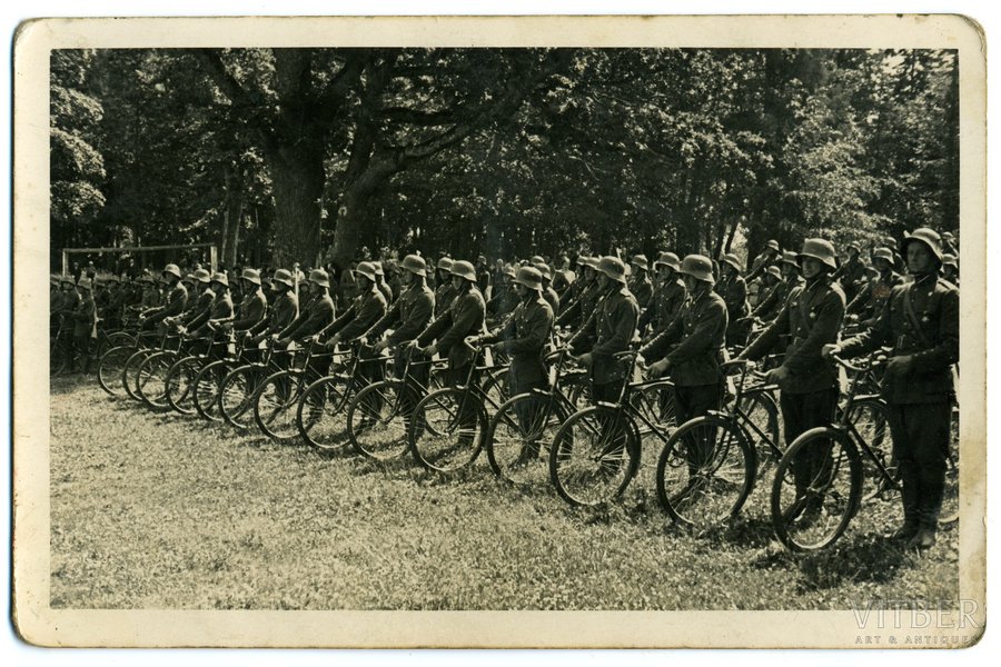 фотография, Латвийская армия, 20-30е годы 20-го века, 8.8 x 13.8 см