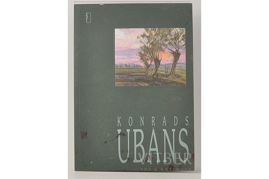 "Konrāds Ubāns.Darbu kolekciju katalogs", 1999 г., Рига, Latvijas mākslas muzeju apvienība, 80 стр.