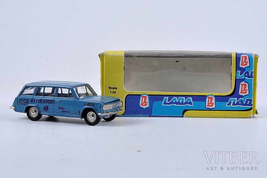 car model, VAZ 2102, Rally, metal, USSR