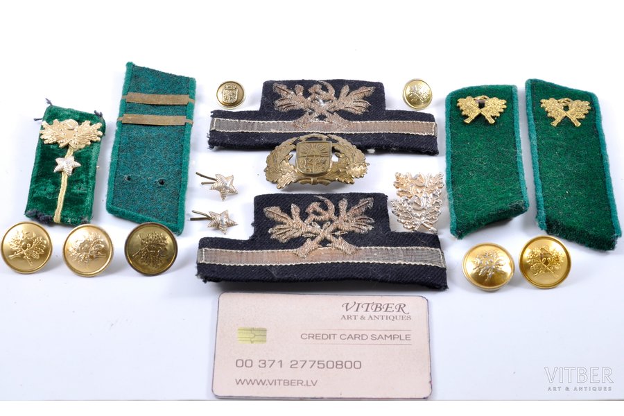 set, Forest-guard, Latvia, USSR, 40ies of 20 cent.