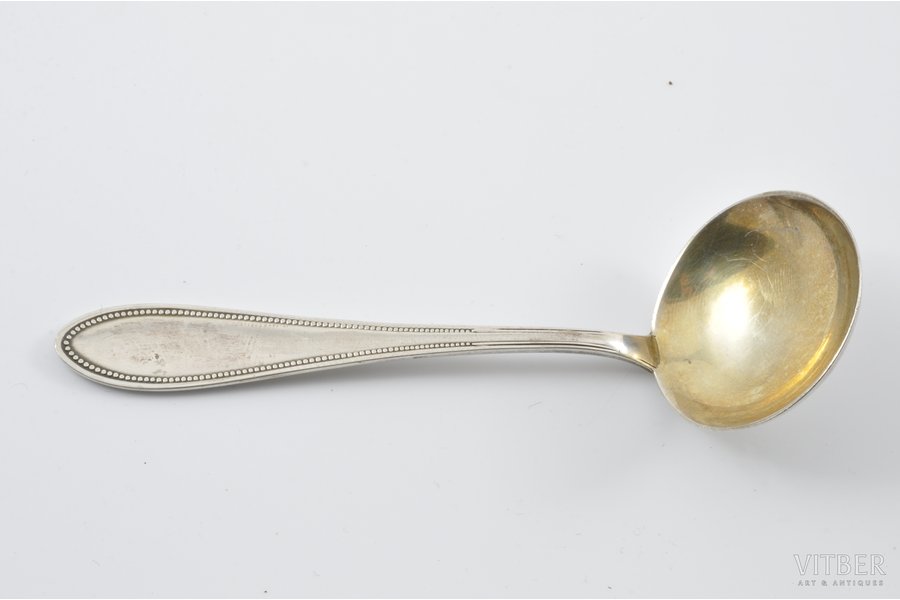 spoon, silver, 800 standard, 31,3 g, 12.5 cm, the beginning of the 20th cent., Germany