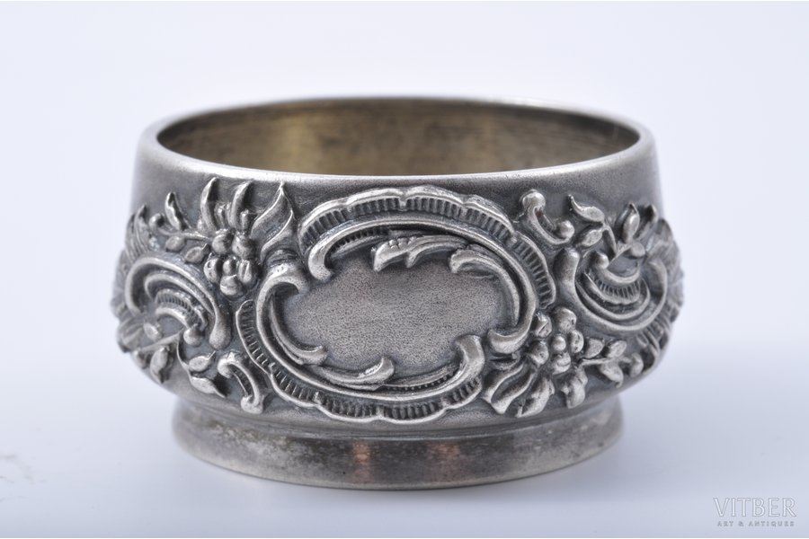 saltcellar, silver, 84 standard, 32.30 g, h 21.7, ∅ 4.2 cm, 1896-1907, Moscow, Russia