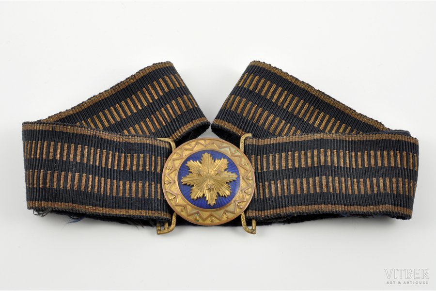 a belt, The army of Latvia, lenght 94 cm cm, Latvia, the 30ties of 20th cent.