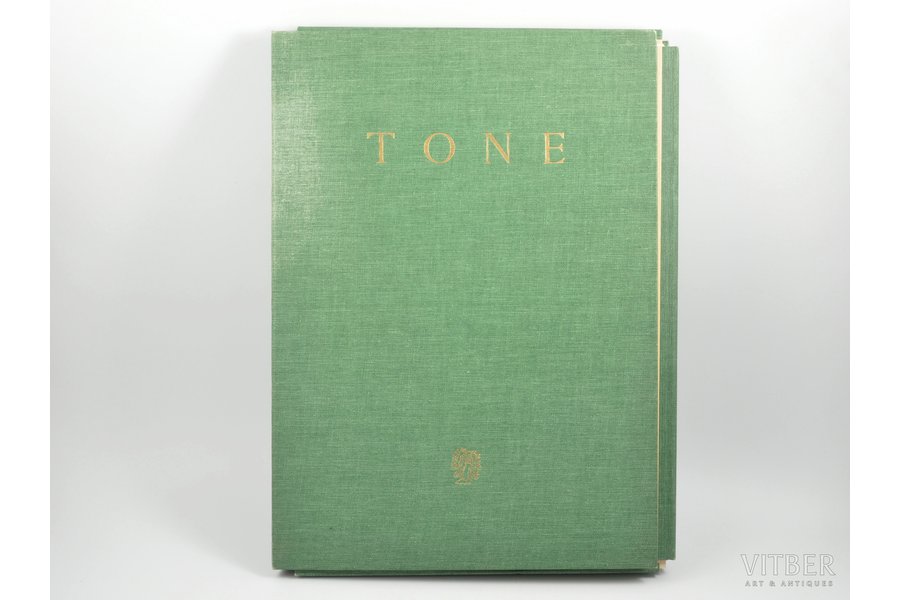 "Tone", 1953 г., Стокгольм, Zelta ābele, M. Goppers, 50 листов, 4 из которых цветные