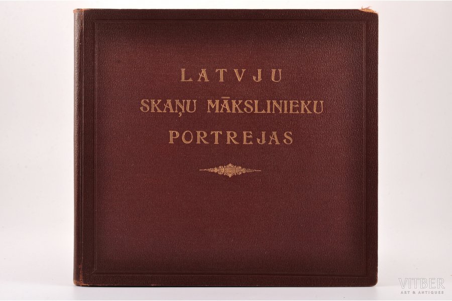 "Latvju skaņu mākslinieku portrejas", compiled by Jēkabs Vītoliņš, Roberts Kroders, 1930, J.Ozoliņa izdevniecība, Riga, 172 pages