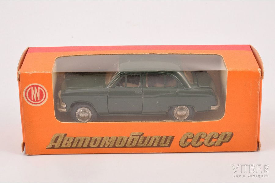 car model, Moskvitch 403 Nr. A7, the first sample luggage carrier, metal, USSR, 1976-1978