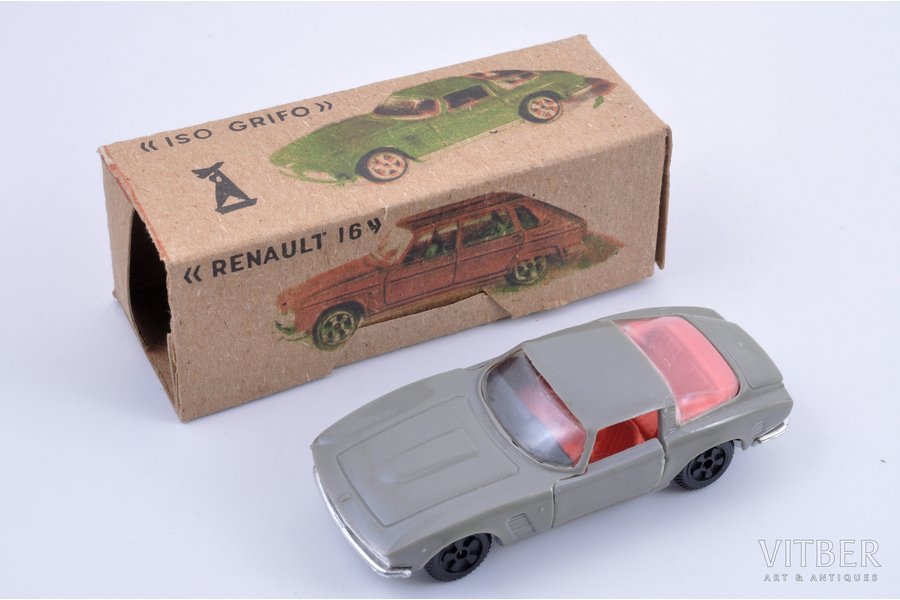 auto modelis, ISO Grifo, plastmasa, PSRS